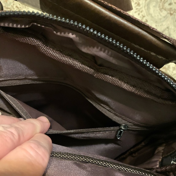 Men’s Weixier Leather Messenger Crossbody Bag - Picture 13 of 15